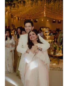 Raghav Chadha With His Wife Picture