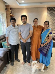 Vijay Antony with his Family Photo