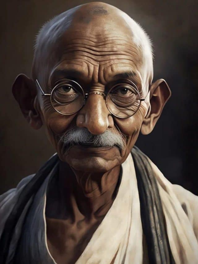 AI generated image of Mahatma Gandhi