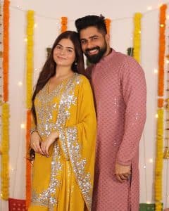 Shilpa Chaudhary with her Husband Photo