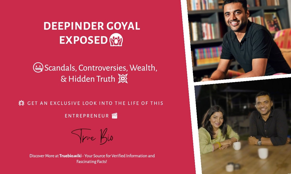 Entrepreneur Deepinder Goyal