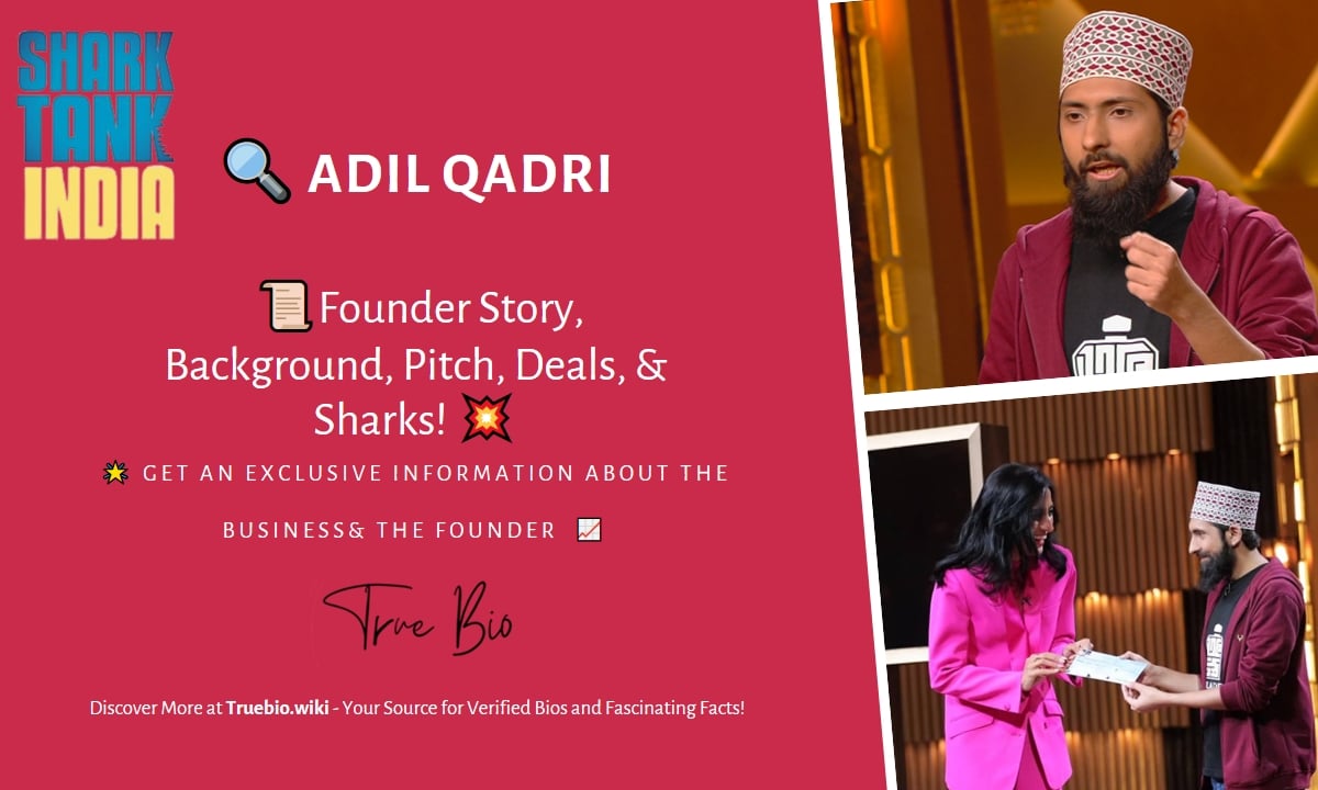 Adil Qadri Founder Story Background Pitch Deals Sharks