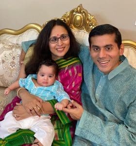 Radhika Gupta With Her Family Image