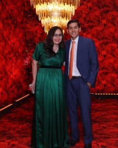 Radhika Gupta With Her Husband Picture