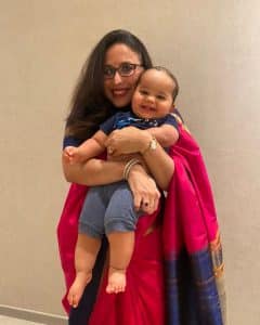 Radhika Gupta With Her Son Photo