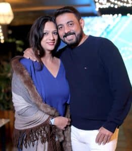 Amit Jain With His Wife Pic